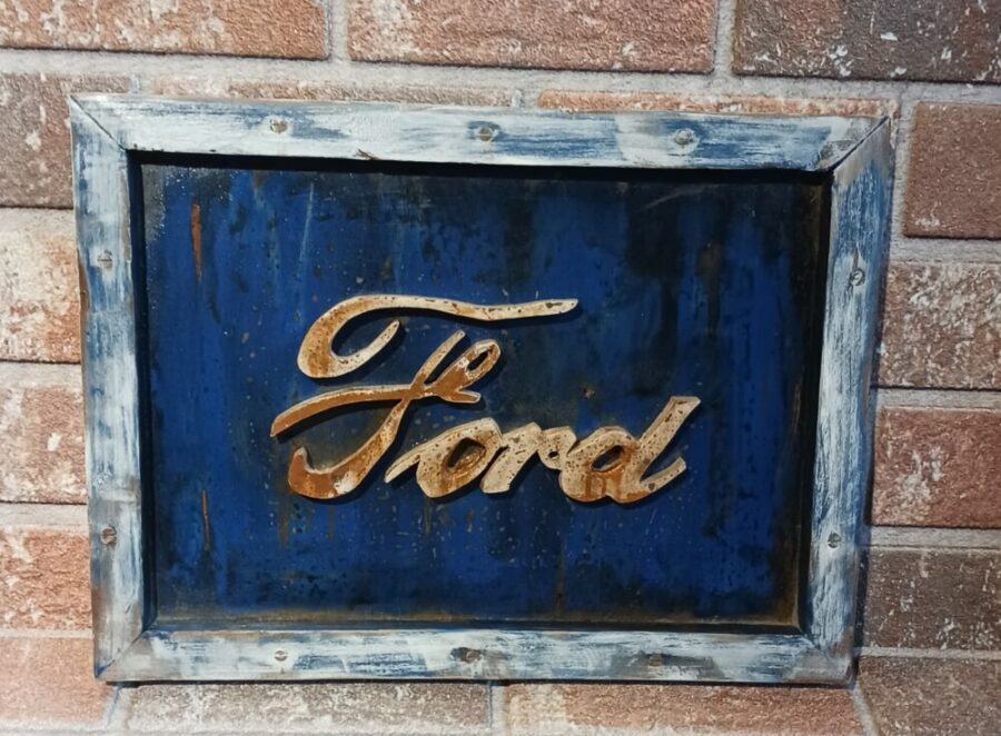 Panneau bois "Ford "